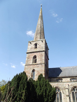 'Mitcheldean Church' - Photograph courtesy of Mitcheldean Parish Council